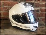 Large Shoei RF-1200 white Terminus graphics-5b1d2f10-ea9f-4aff-82e1-7103d59c5a6e