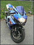 2006 Suzuki GSX-R750 sportbike in great condition w/extras-front-jpg