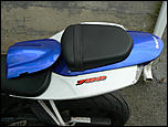 2006 Suzuki GSX-R750 sportbike in great condition w/extras-rear-passenger-seat-installed-jpg